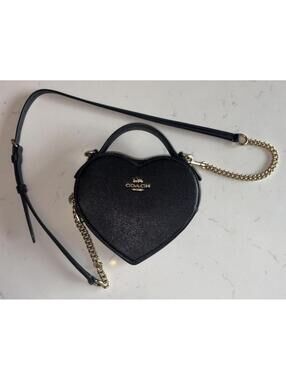 -Coach- Heart Crossbody Bag